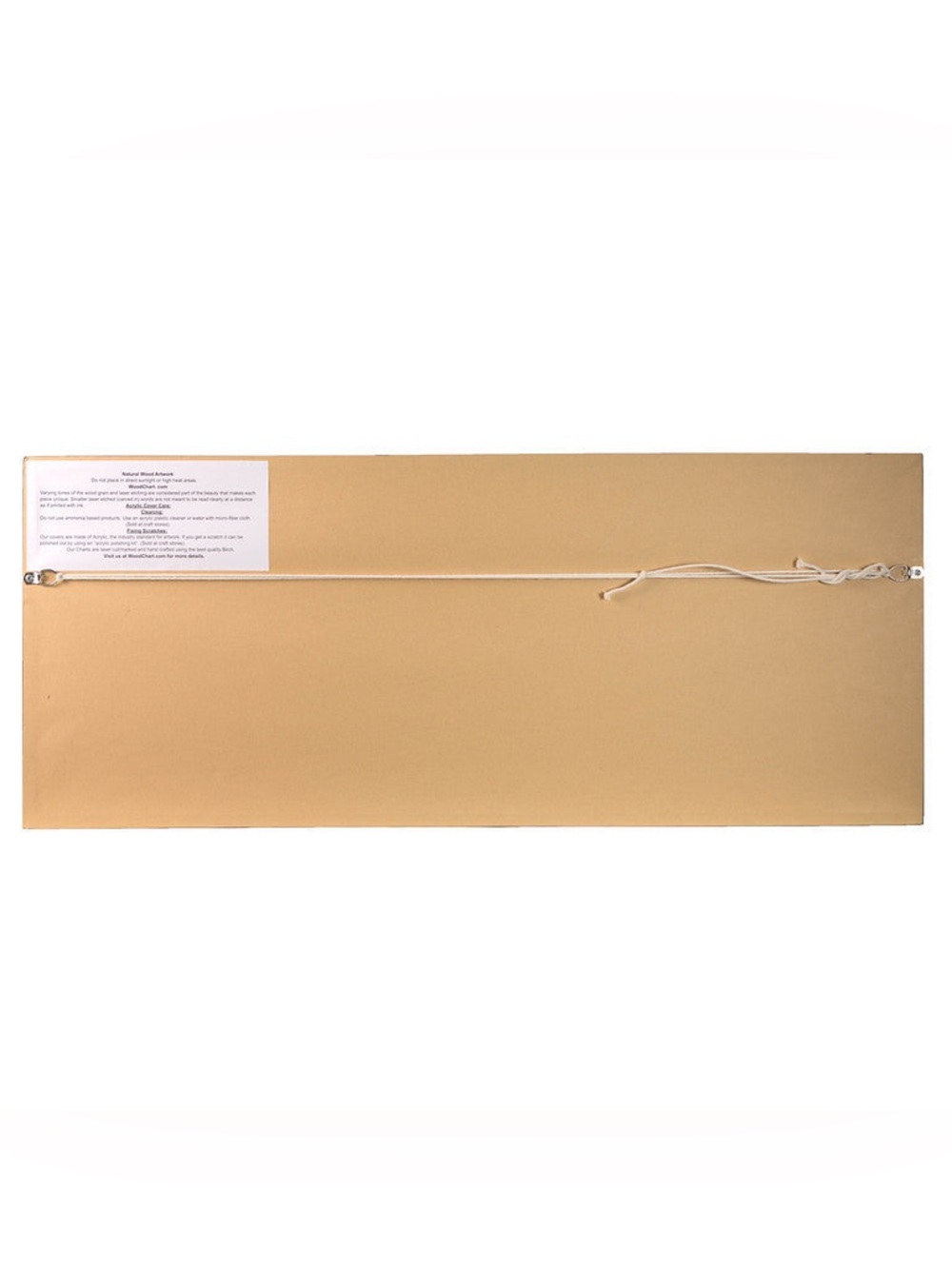 BELOW THE BOAT Wood Chart - Key West - 31"× 14"× 2" - Picture 4 of 4